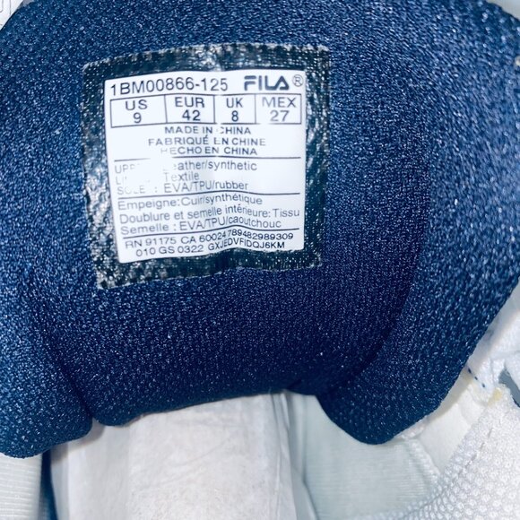 Fila Grant Hill 2 Repeat White/Navy/Red, 8.5 - Picture 4 of 10